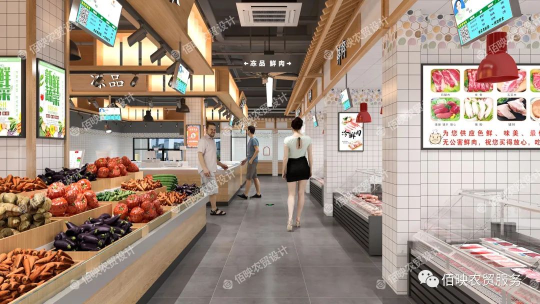 現(xiàn)代化農(nóng)貿市場設計：提高市場效率與促進繁榮