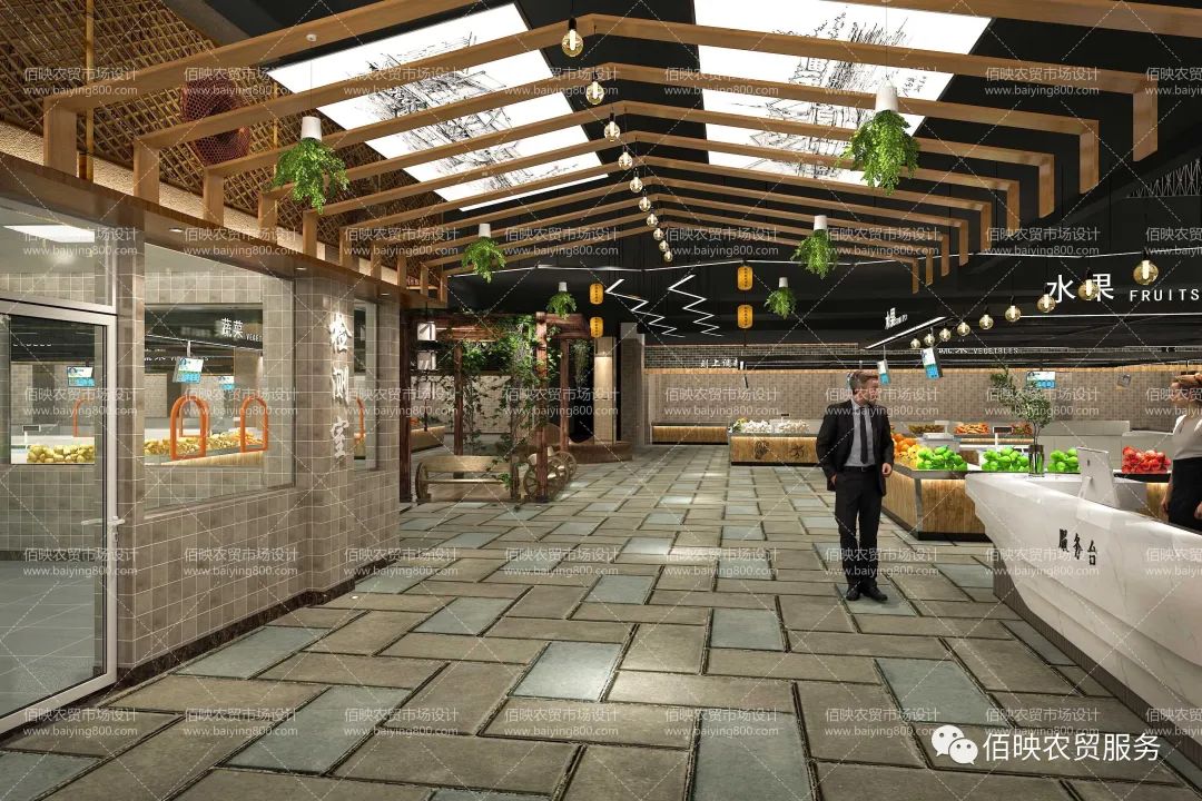 農貿市場交通流線設計如何實現(xiàn)？